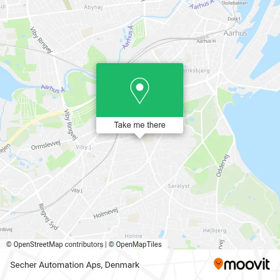Secher Automation Aps map