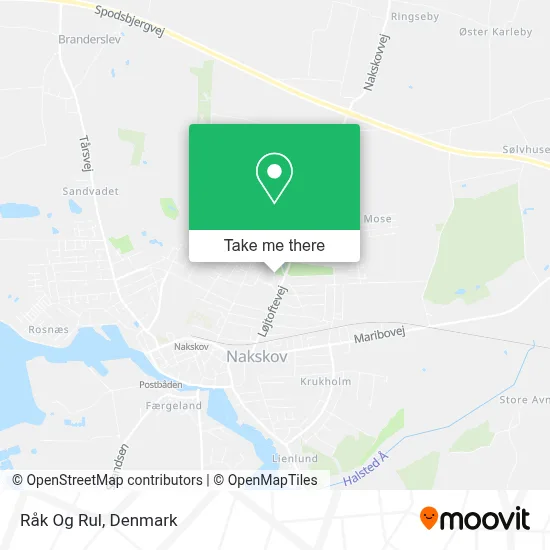 Råk Og Rul map