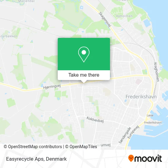Easyrecycle Aps map