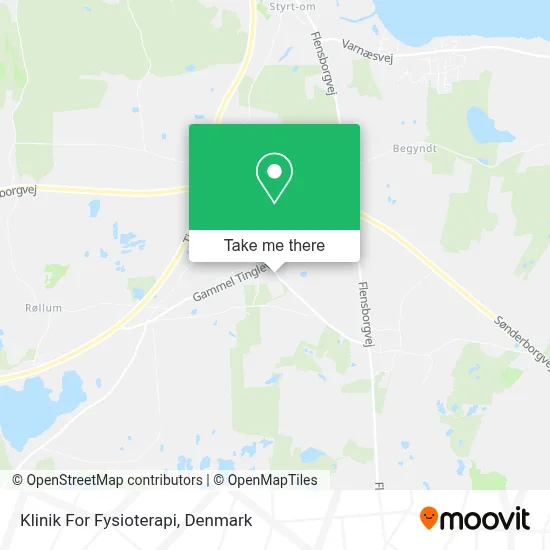 Klinik For Fysioterapi map