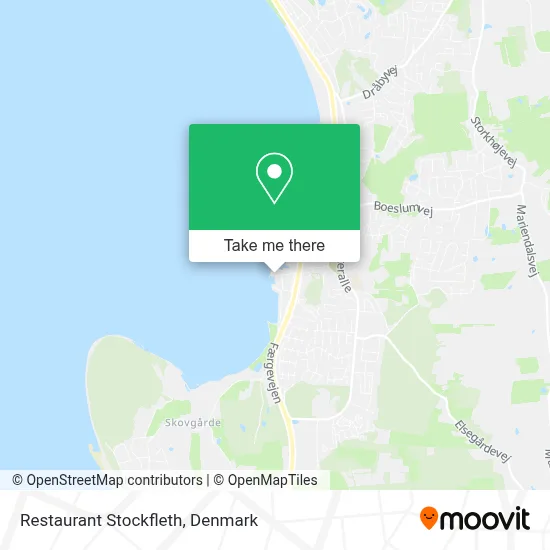 Restaurant Stockfleth map
