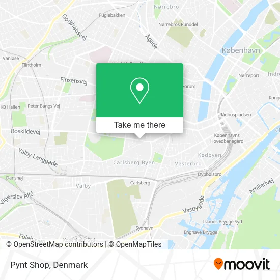 Pynt Shop map