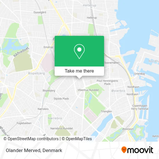 Olander Merved map