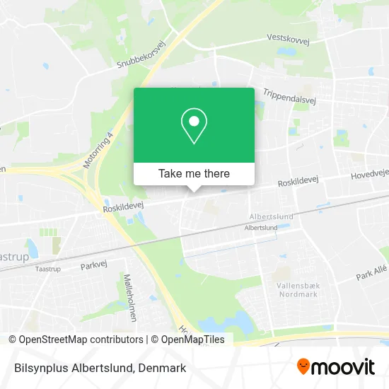 Bilsynplus Albertslund map