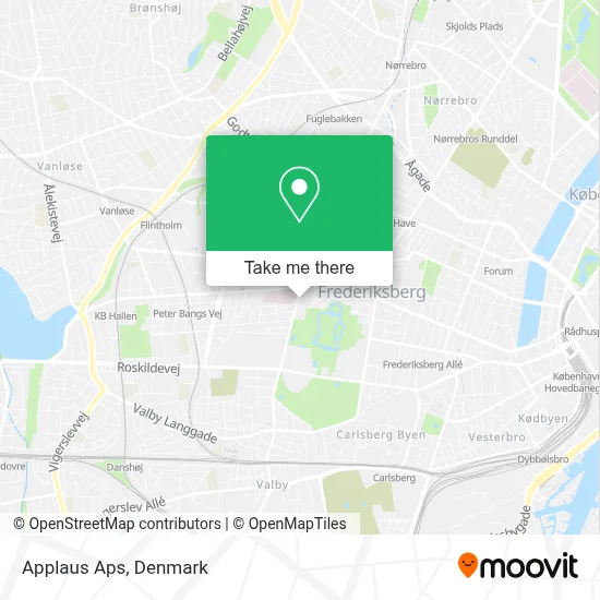 Applaus Aps map