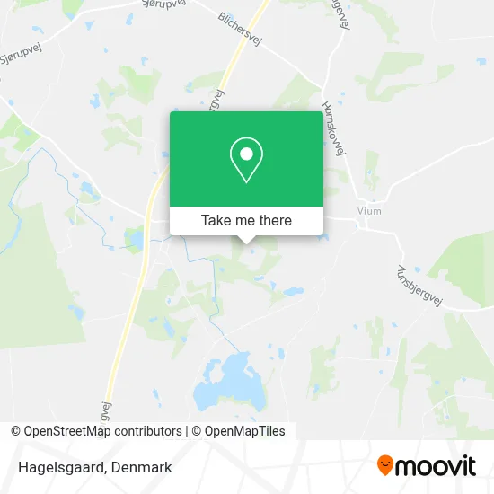 Hagelsgaard map