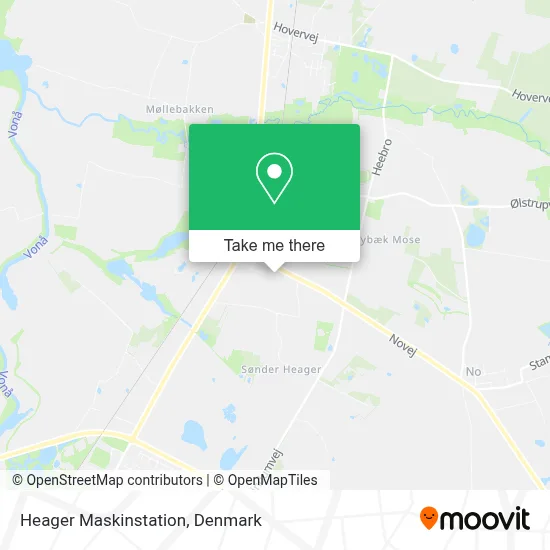 Heager Maskinstation map