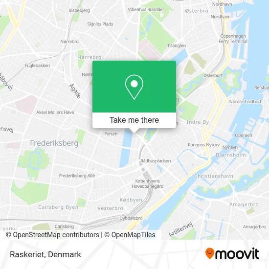 Raskeriet map