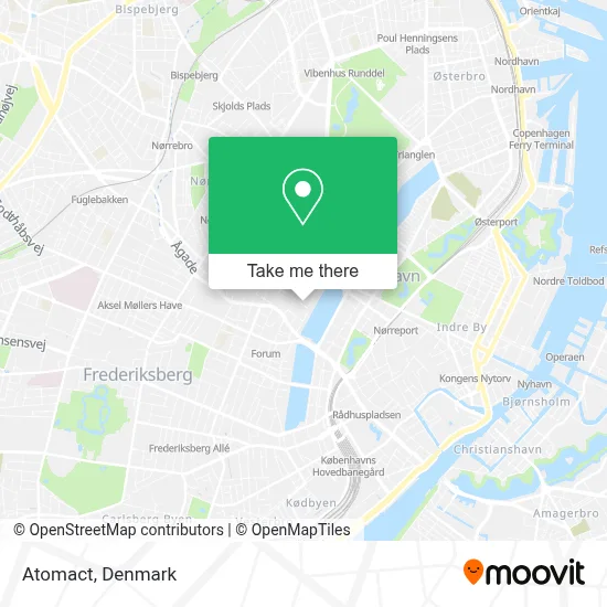 Atomact map