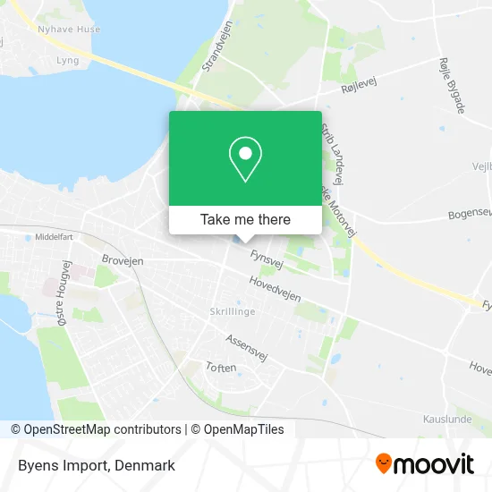 Byens Import map