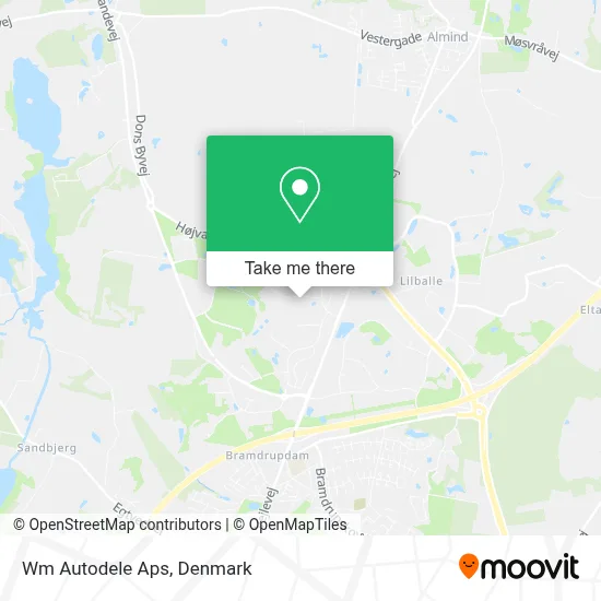 Wm Autodele Aps map