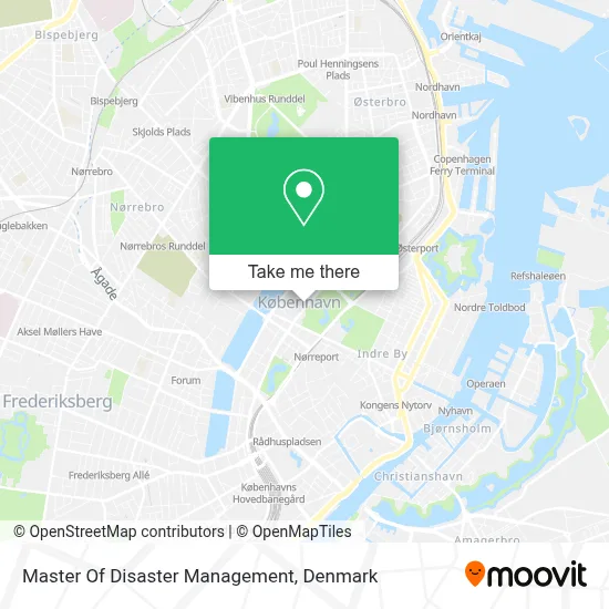 Master Of Disaster Management map