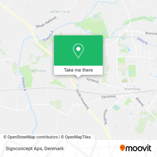 Signconcept Aps map