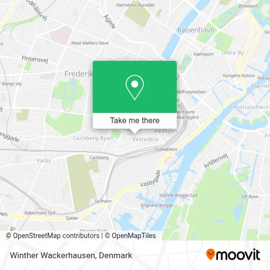 Winther Wackerhausen map