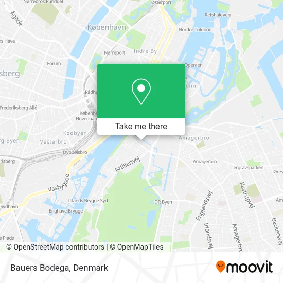 Bauers Bodega map