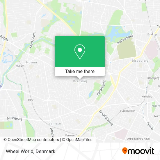 Wheel World map