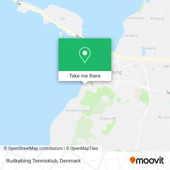 Rudkøbing Tennisklub map