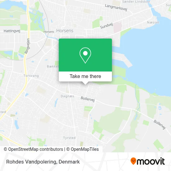 Rohdes Vandpolering map