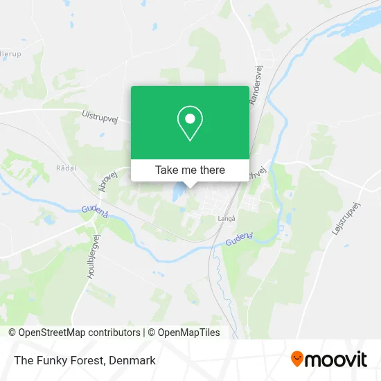 The Funky Forest map