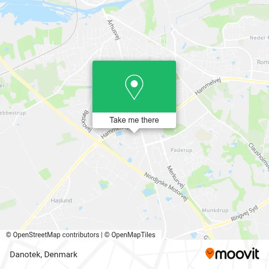 Danotek map
