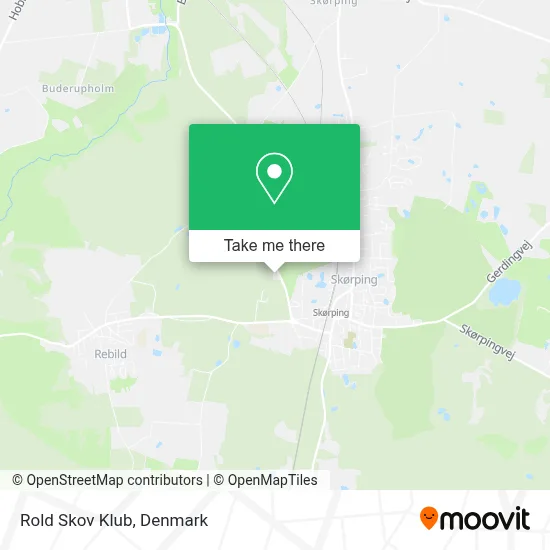 Rold Skov Klub map