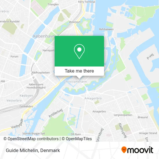 Guide Michelin map