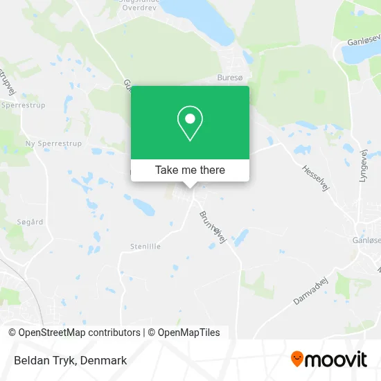 Beldan Tryk map