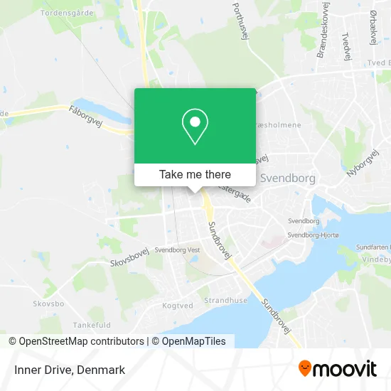 Inner Drive map