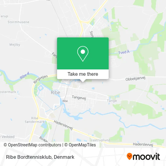 Ribe Bordtennisklub map