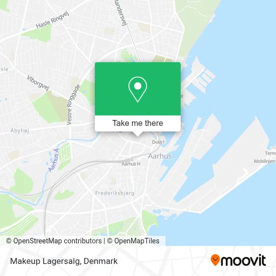 Makeup Lagersalg map