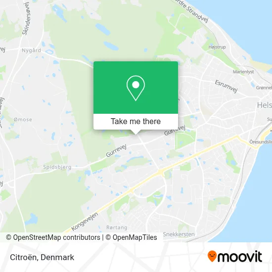 Citroën map