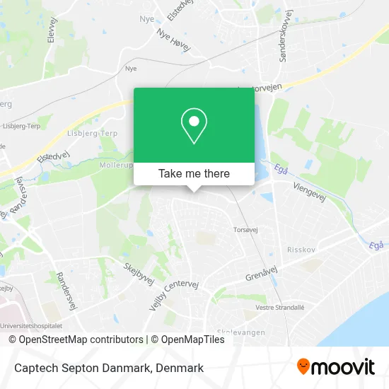 Captech Septon Danmark map