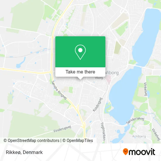 Rikkeø map