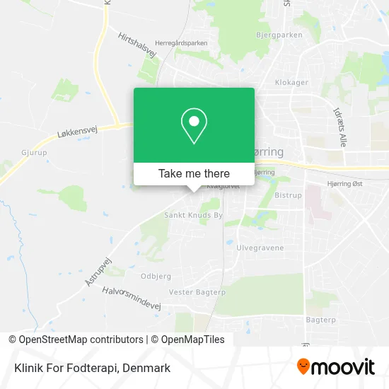 Klinik For Fodterapi map