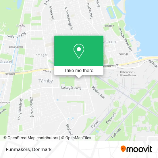Funmakers map