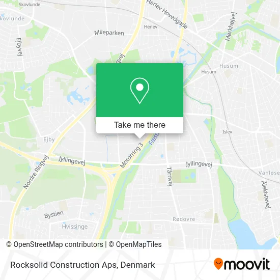 Rocksolid Construction Aps map