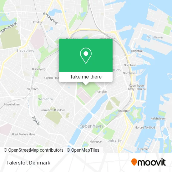 Talerstol map