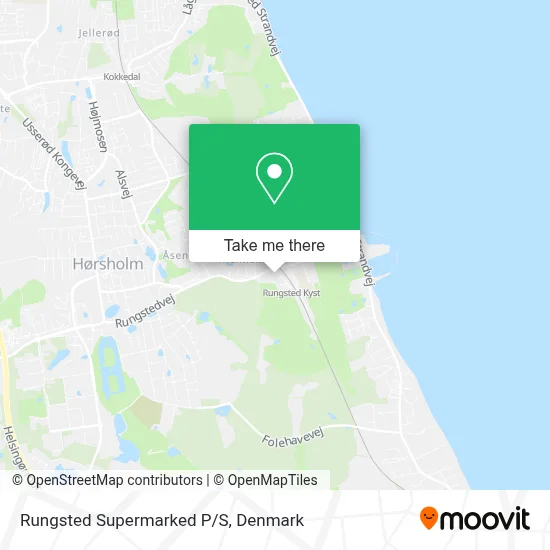 Rungsted Supermarked P/S map
