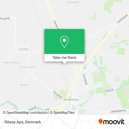 Rilesa Aps map