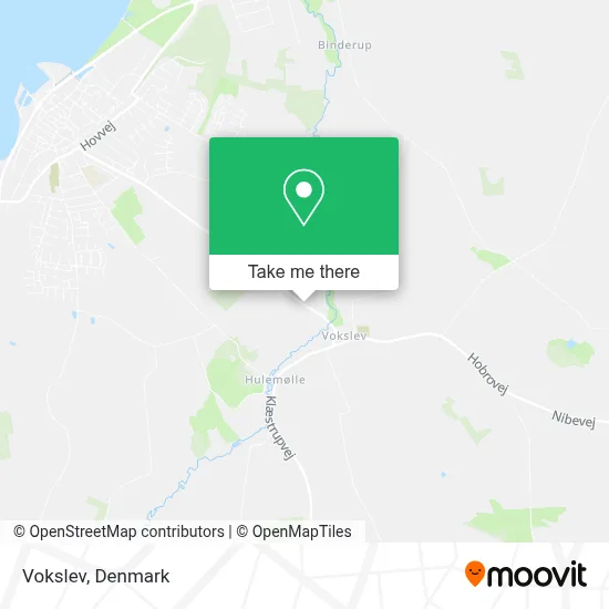 Vokslev map