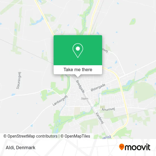 Aldi map