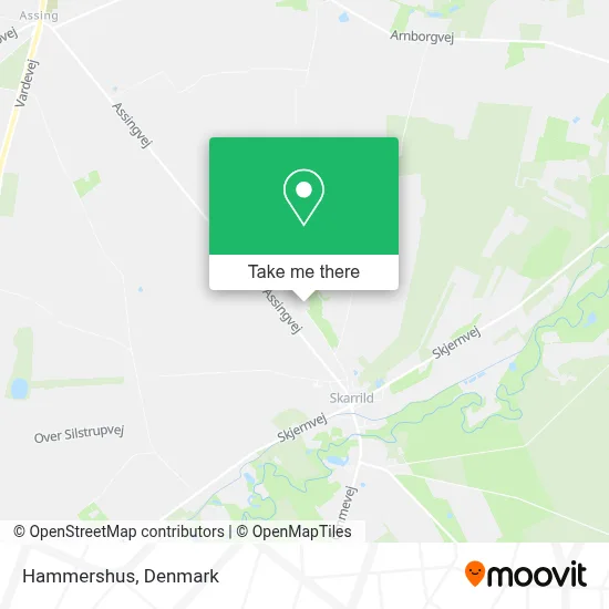 Hammershus map