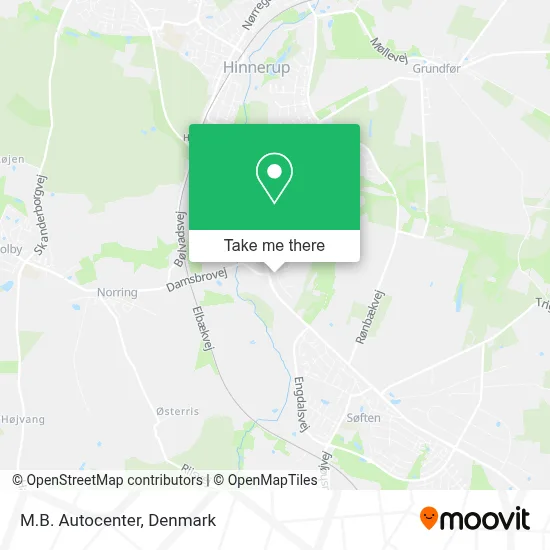 M.B. Autocenter map