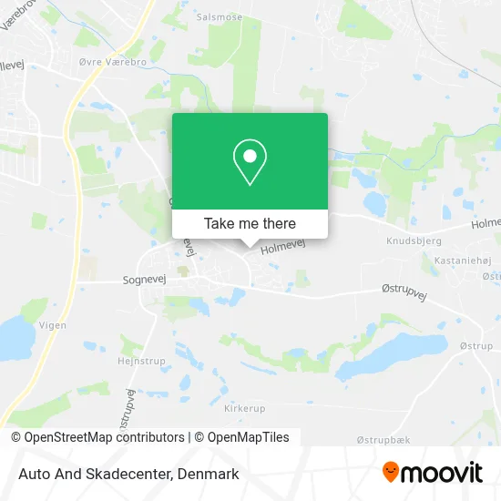 Auto And Skadecenter map