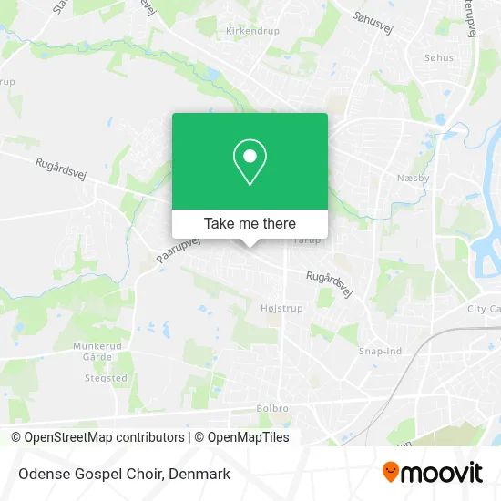 Odense Gospel Choir map
