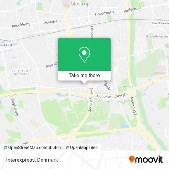 Interexpress map