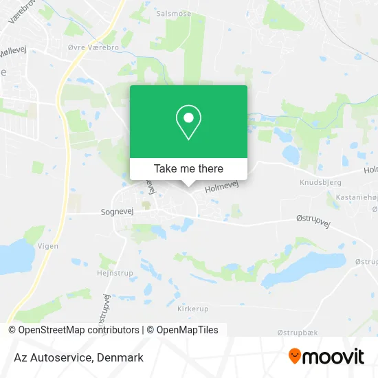 Az Autoservice map