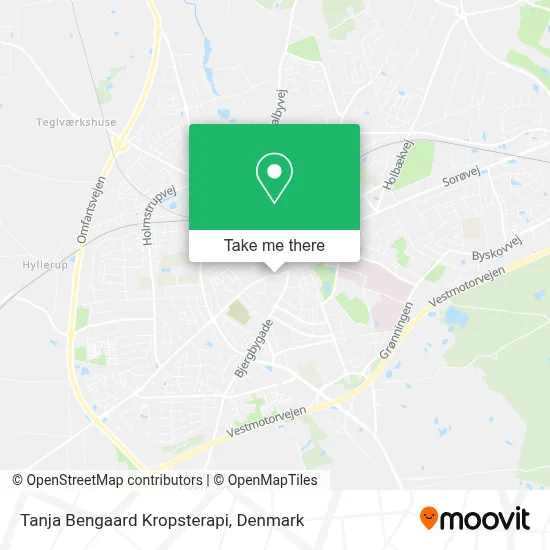 Tanja Bengaard Kropsterapi map