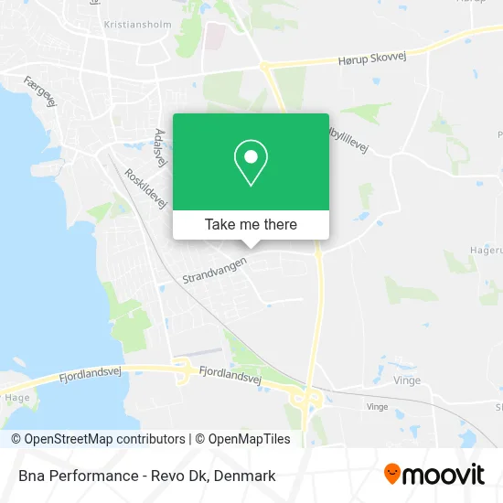 Bna Performance - Revo Dk map