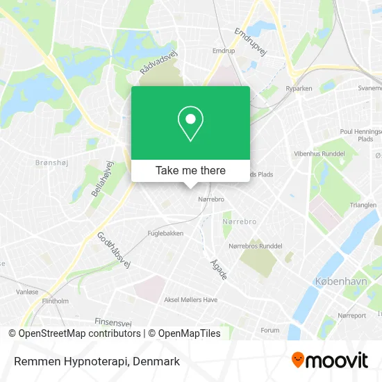 Remmen Hypnoterapi map
